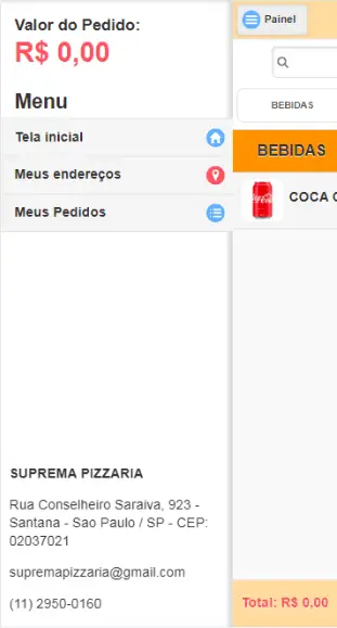 aplicativo pizzaria